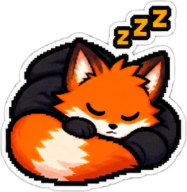 INQ Fox mascot pointing at features